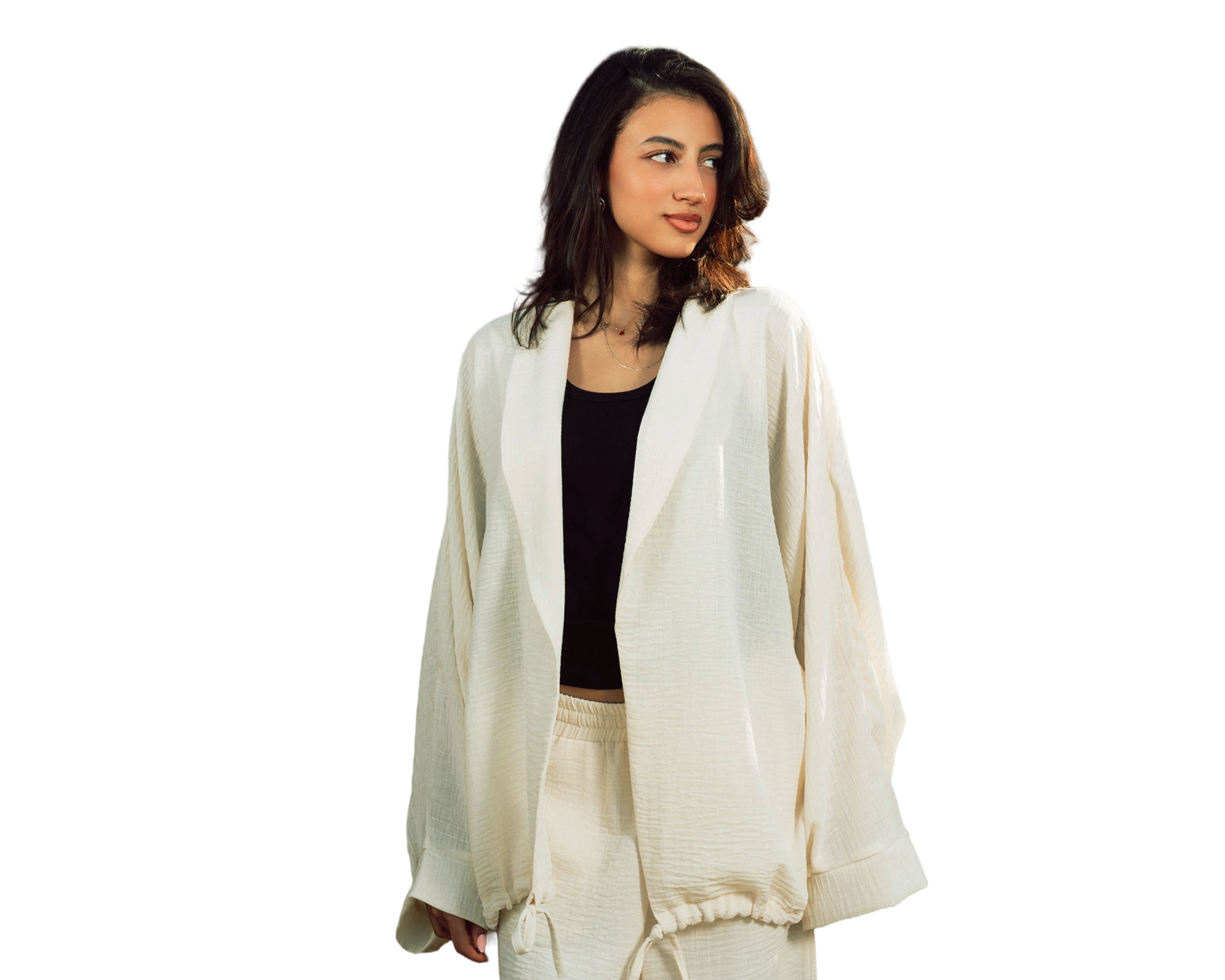 The Air cardigan beige