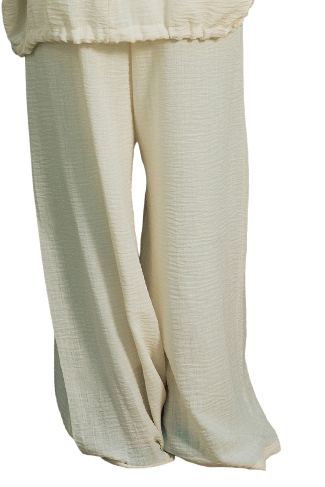 The Air cardigan pants beige