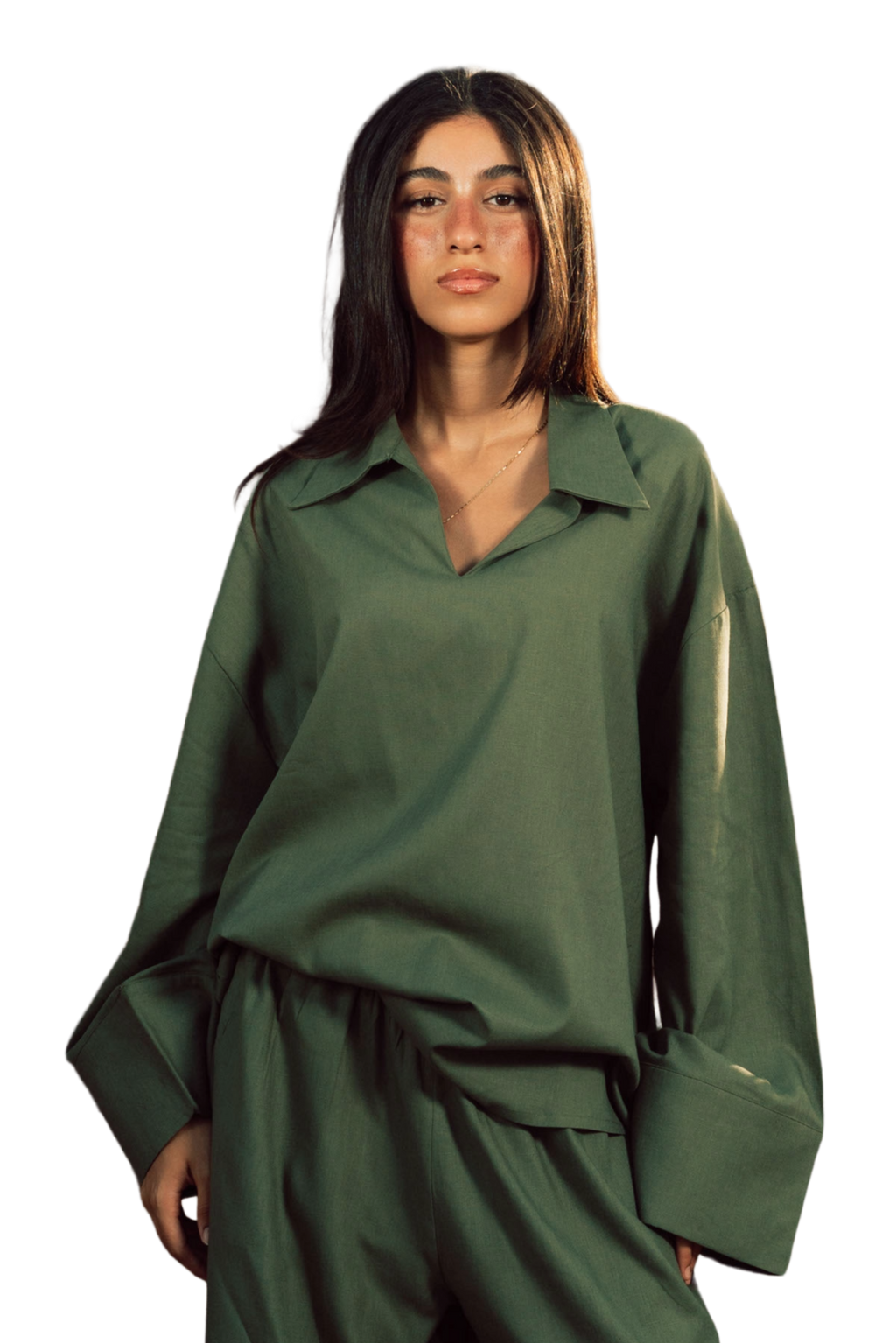 The still olive top