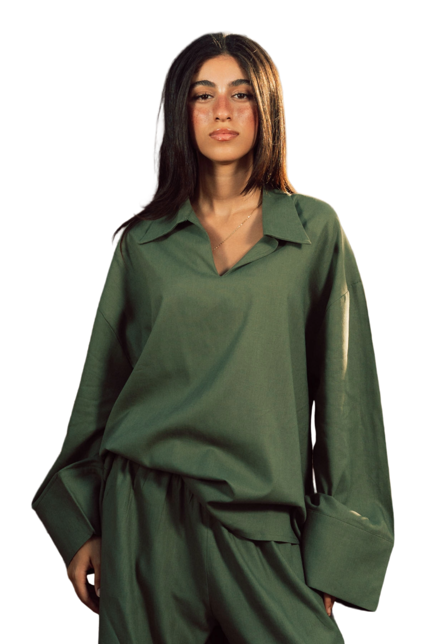 The still olive top