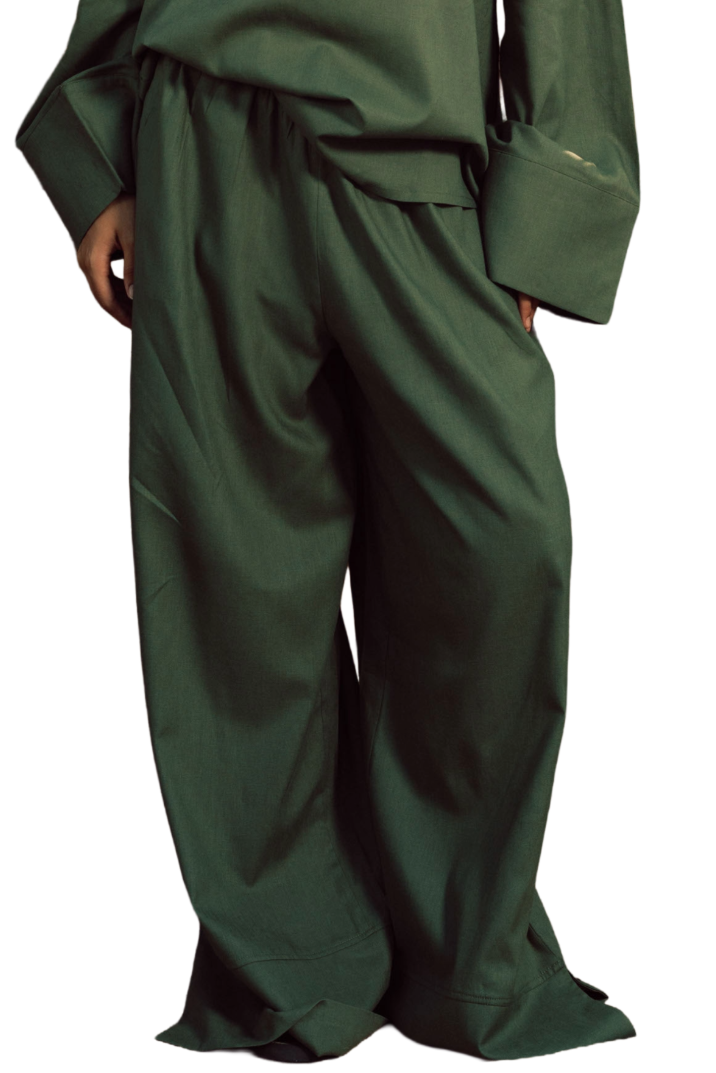 The still olive pants