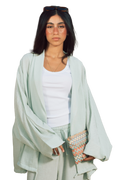 The Air cardigan mint green