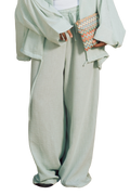 The Air pants mint green