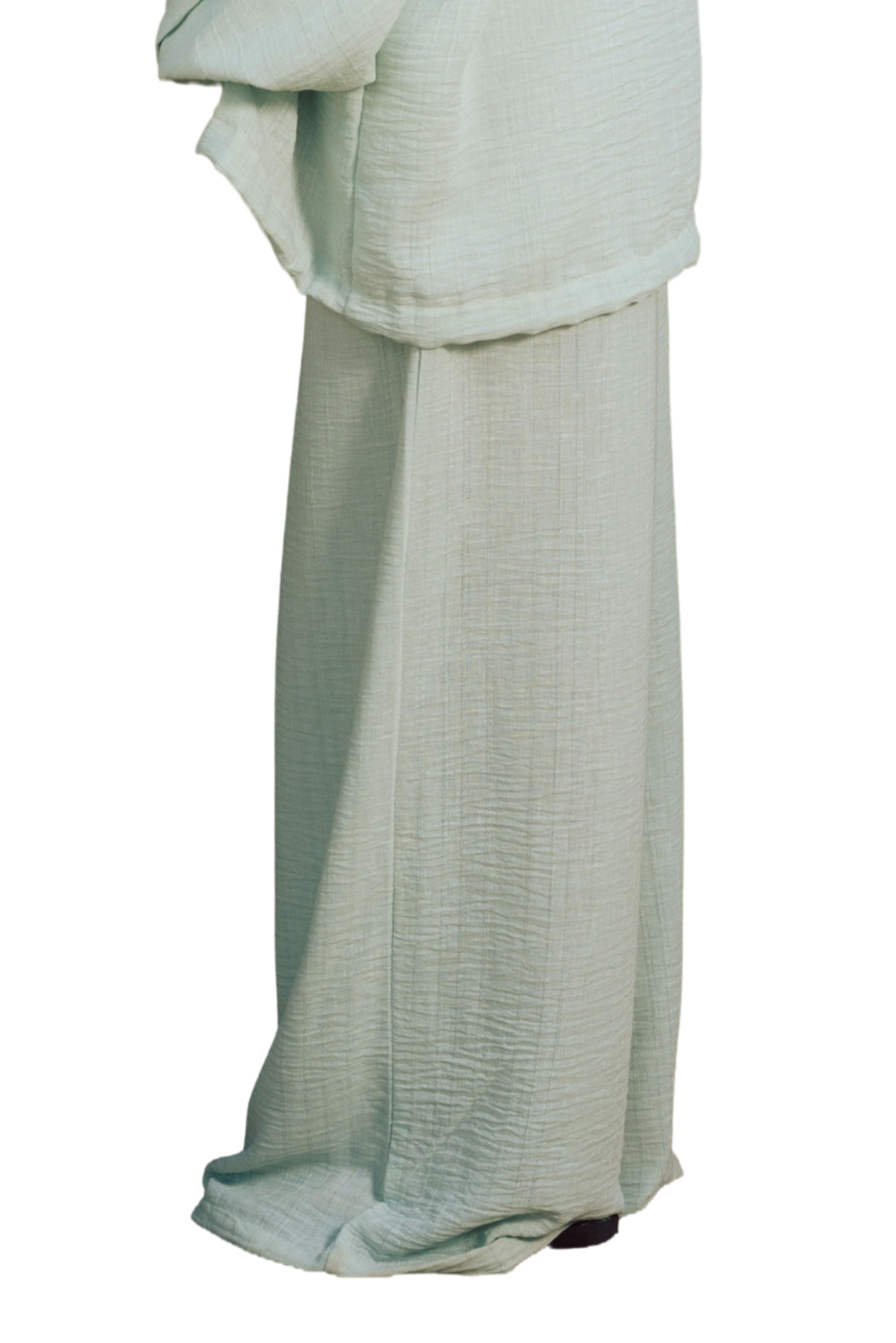 The Air pants mint green